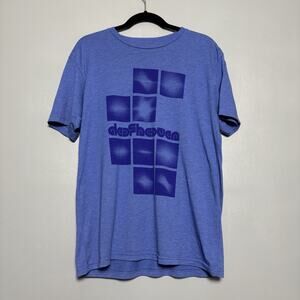 Original Deafheaven Band T Shirt Blue Block Metal Core No Tag Large Merch Rock